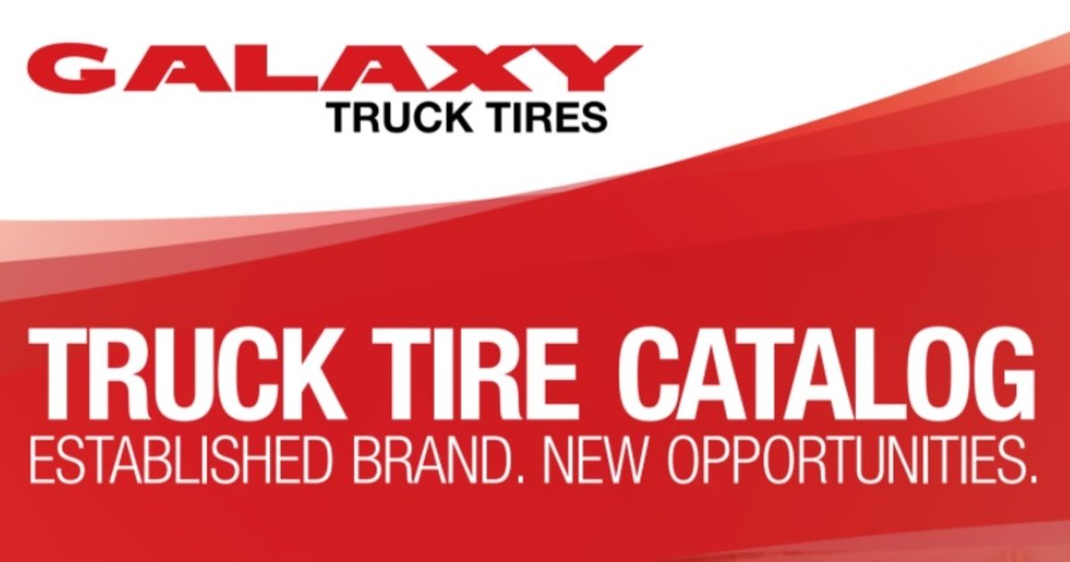 Alliance Tire adding Galaxybrand truck tires to U.S. portfolio